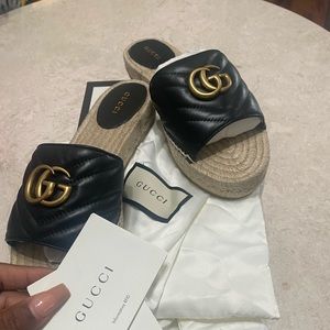 Gucci sandal espadrilles